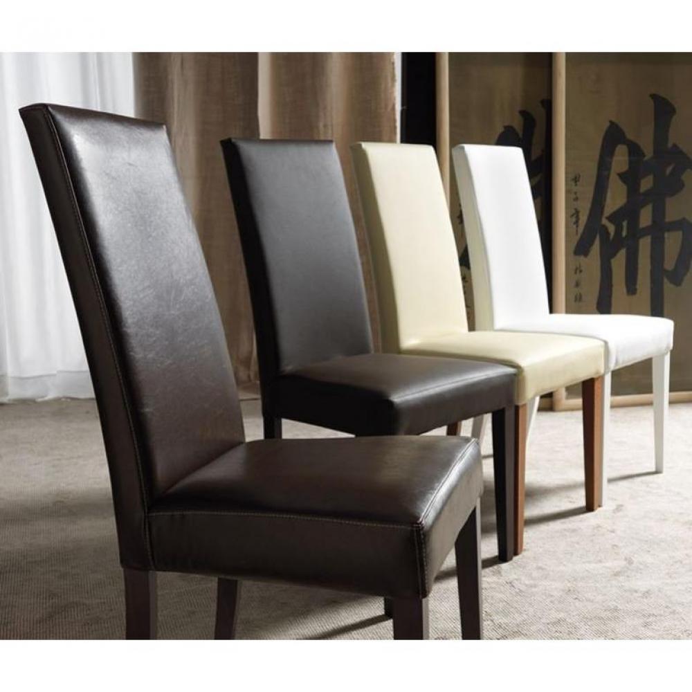 Chaises, tables et chaises, Lot de 2 chaises design italienne VERTIGO