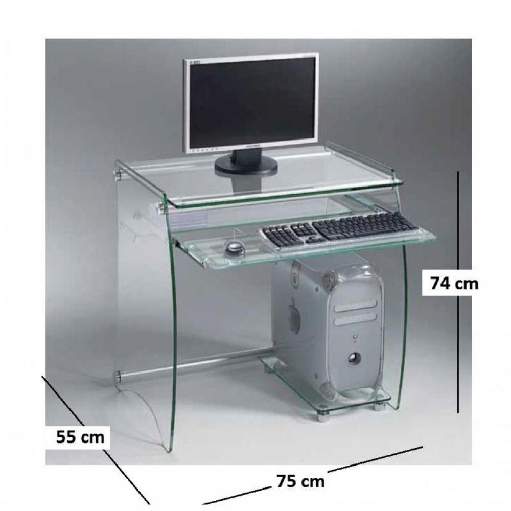 table verre pour ordinateur