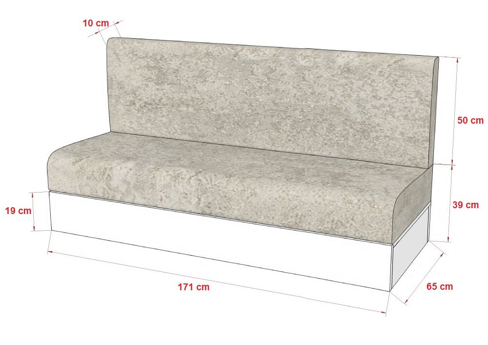 Armoire lit escamotable DYNAMO SOFA canapé gris mat et microfibre gris couchage 160*200