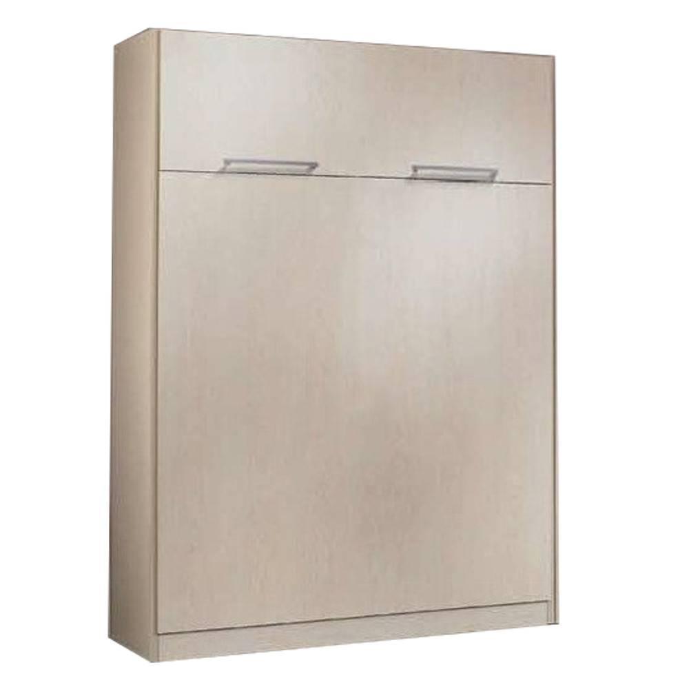 Armoire lit BERNE Couchage 140 x 190 cm profondeur 60 cm