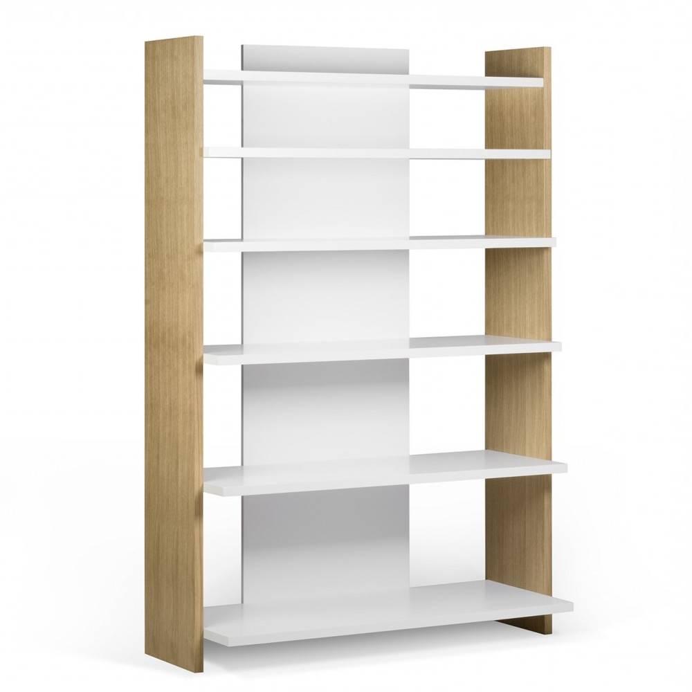Bibliothèque LAMBERT chêne et blanc