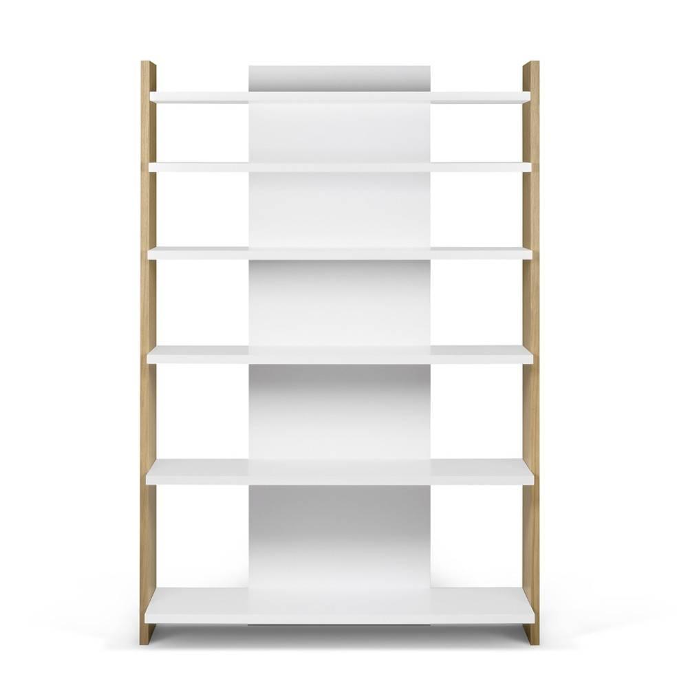 Bibliothèque LAMBERT chêne et blanc