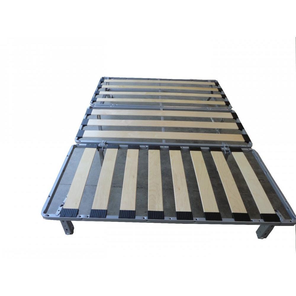Canapé BZ convertible LOU bleu marine 140*200cm matelas confort BULTEX inclus