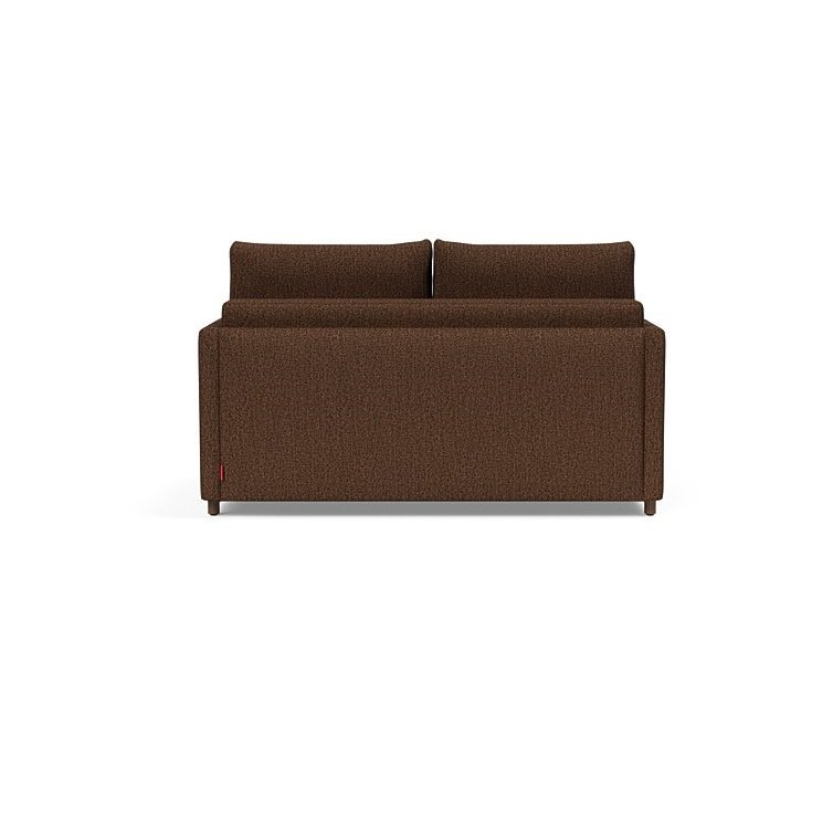 INNOVATION LIVING  Canapé NEAH SLIM convertible 140x195 tissu Taura Cappuccino
