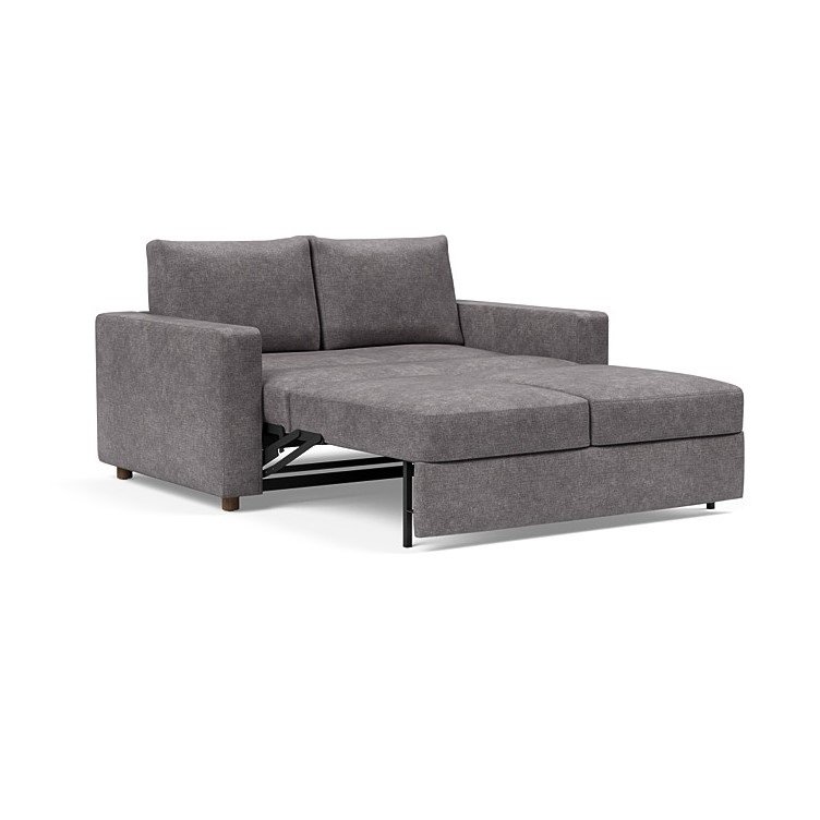 INNOVATION LIVING  Canapé NEAH STANDARD convertible 140x195 tissu Avella Grey