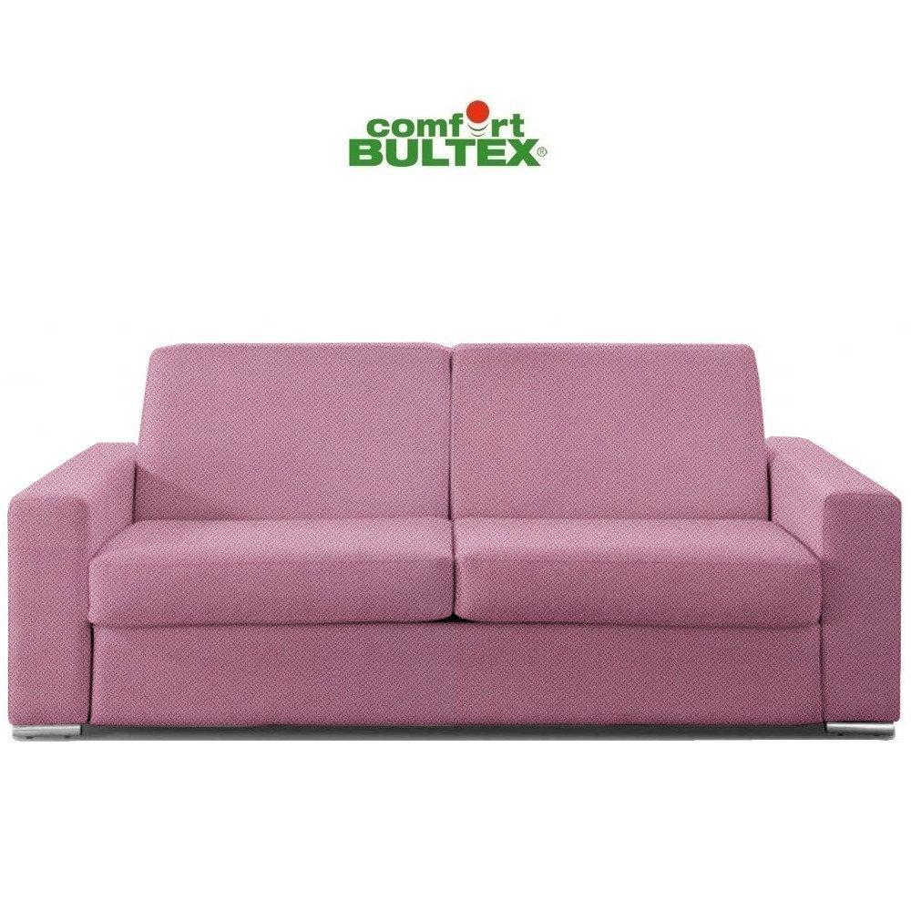 Canapé convertible express MUST matelas 160cm comfort BULTEX® 16cm sommier lattes RENATONISI