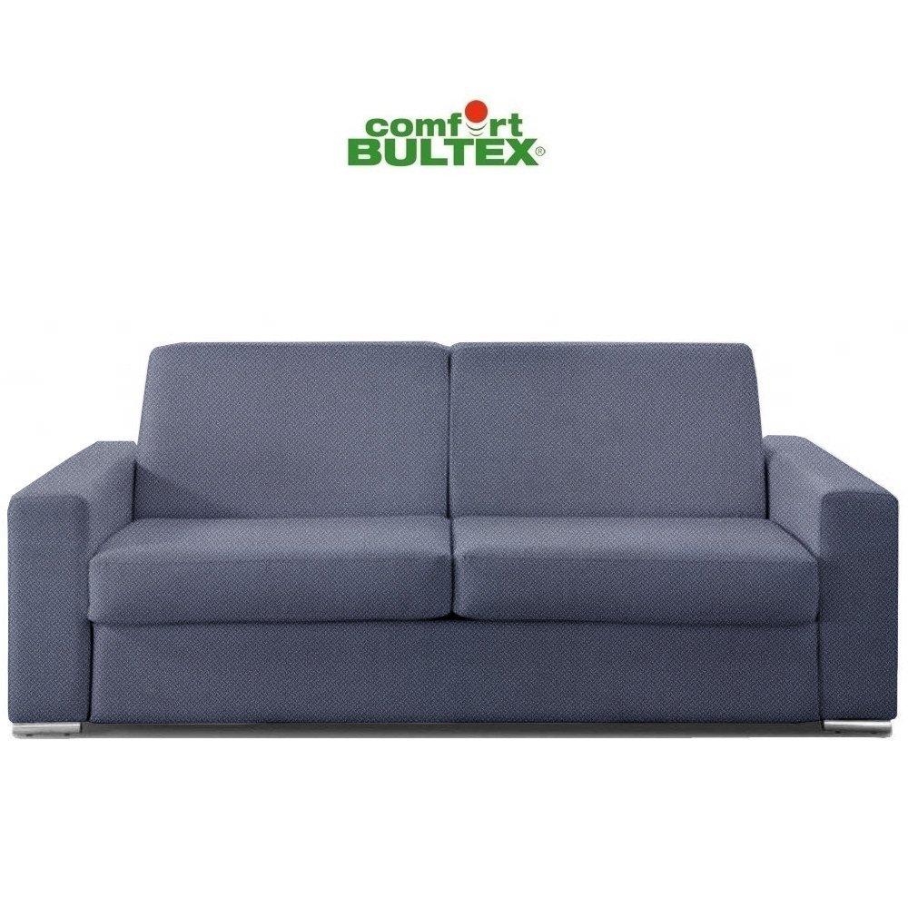 Canapé convertible express MUST matelas 160cm comfort BULTEX® 16cm sommier lattes RENATONISI