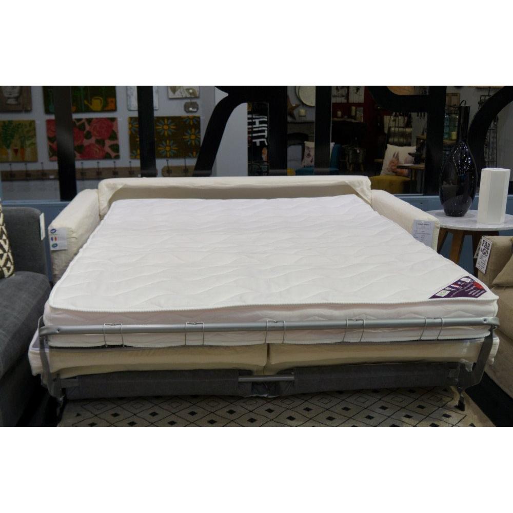 Canapé lit HOULGATE convertible 140cm ouverture express matelas confort BULTEX 14 cm Home Spirit