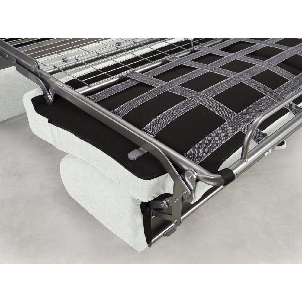 Canapé convertible express CRÉPUSCULE matelas 140cm comfort BULTEX® polyuréthane blanc