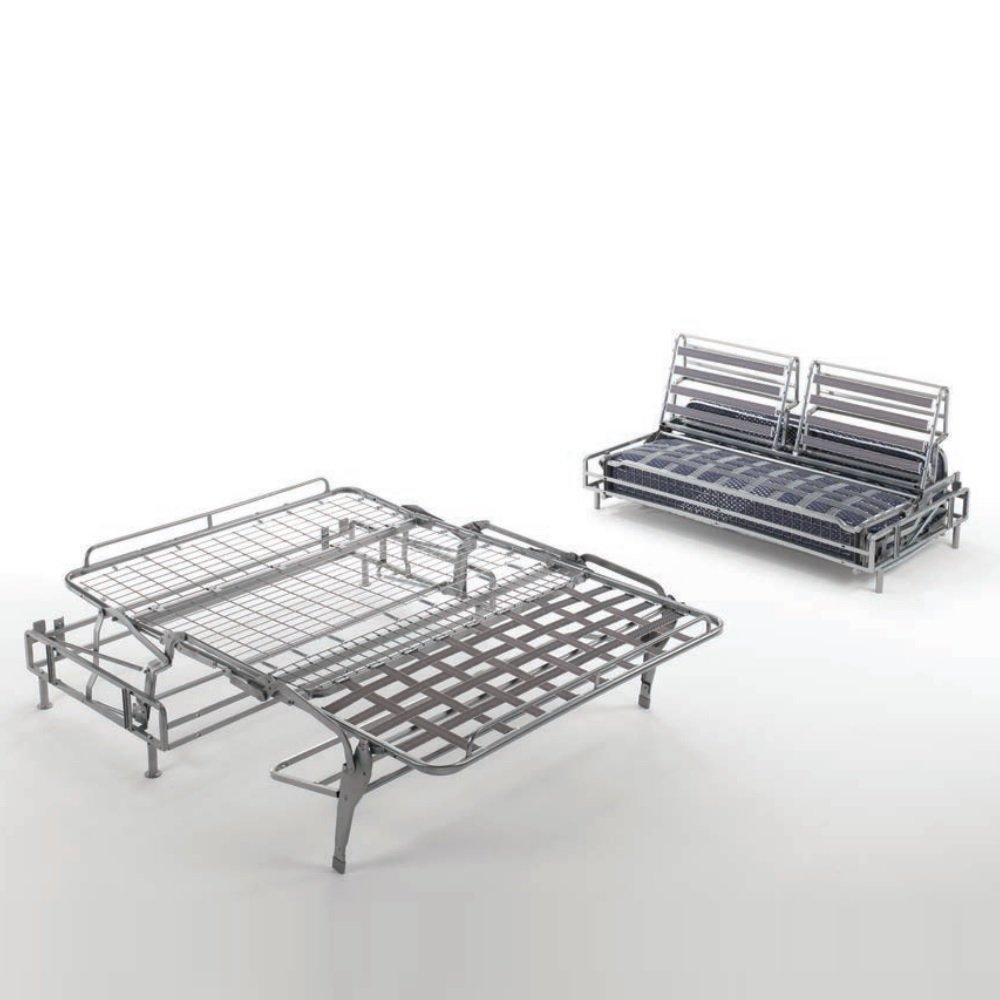 Canapé lit rapide CENTER couchage express 160cm matelas mémory 20cm 