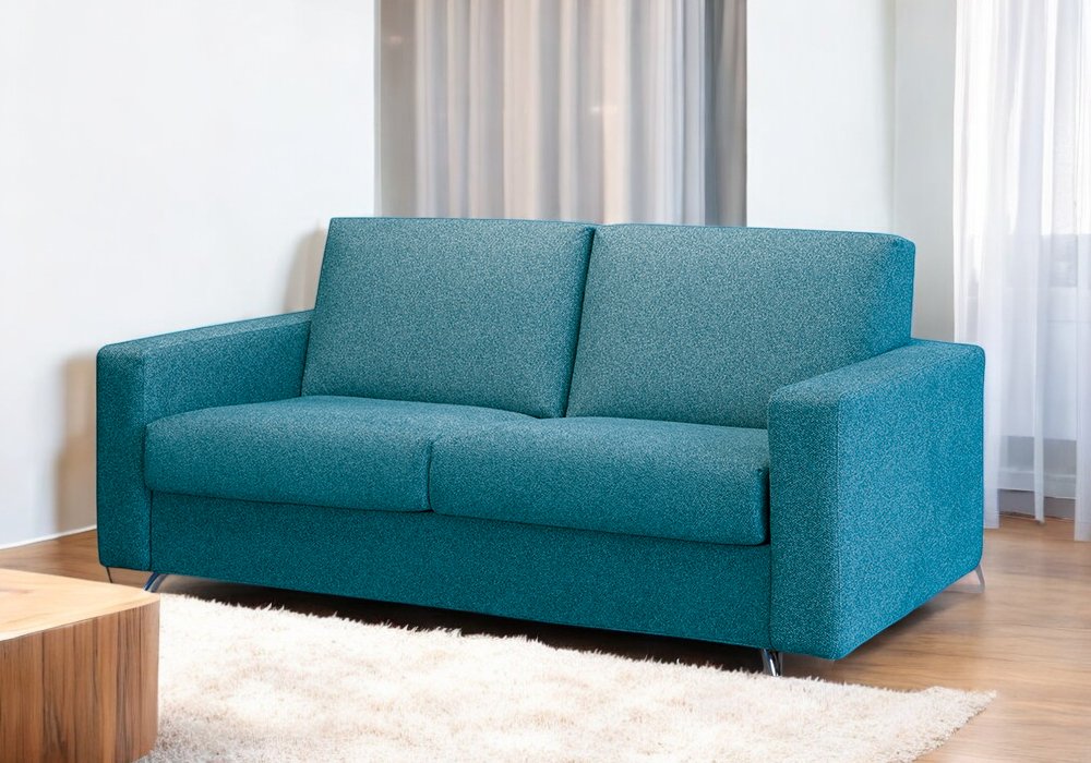 Canapé convertible express 160 HOLLY déhoussable matelas 18 cm accoudoirs larges