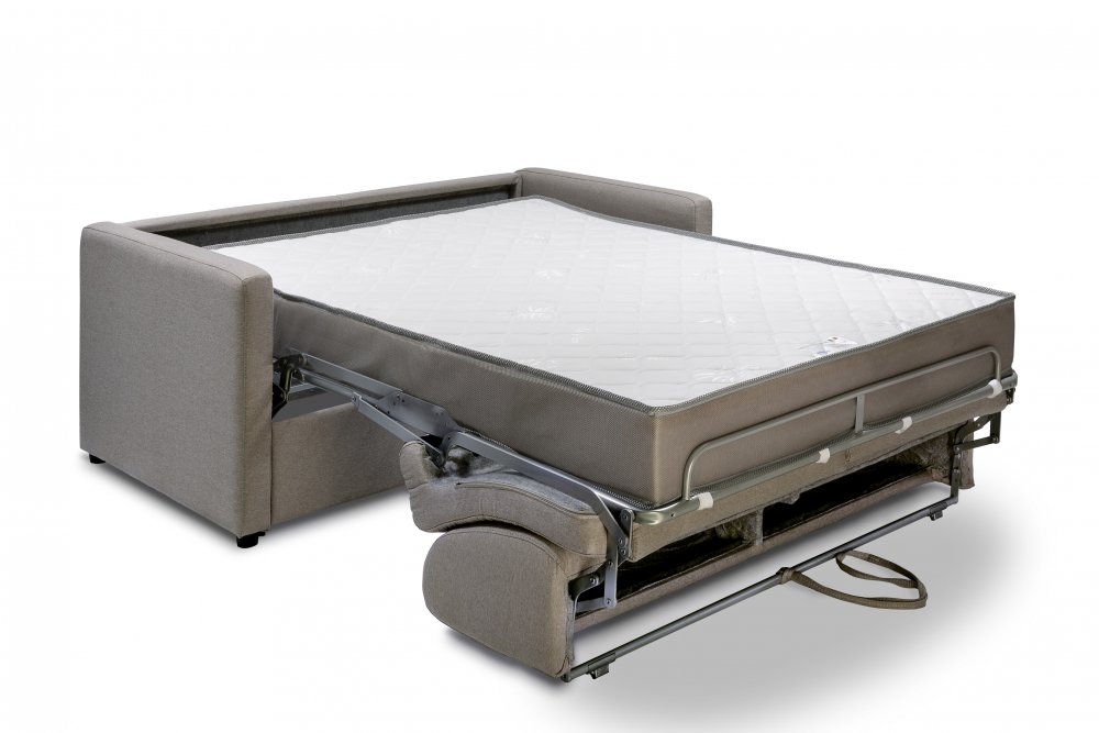 Canapé Express MURANO sommier lattes 140cm matelas 16cm