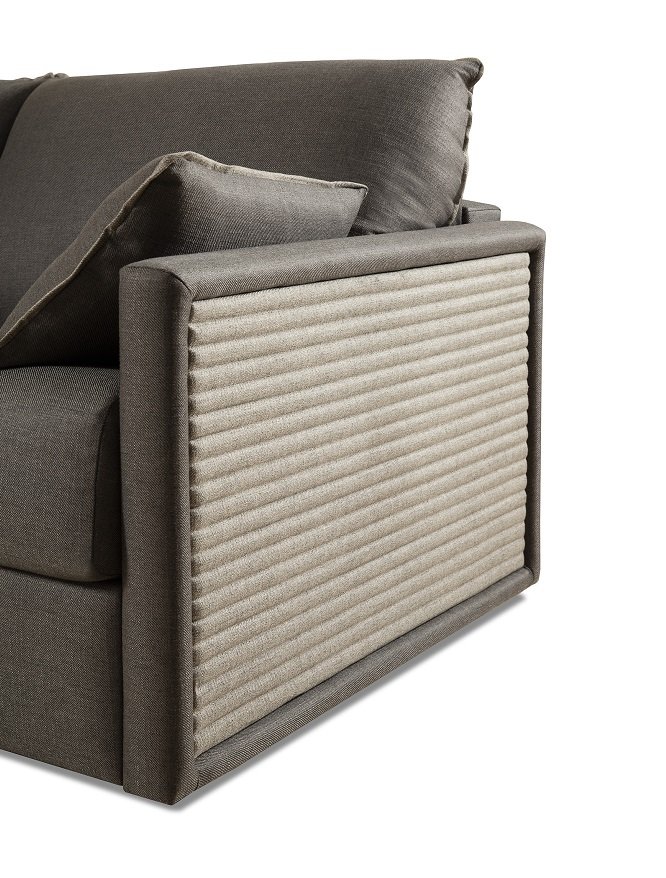 Canapé convertible EXPRESS ONDA 140*190 cm tissu personnalisable