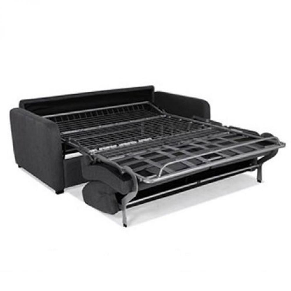 Canapé convertible express 140 PATRICIA déhoussable dossier moelleux matelas 16 cm 