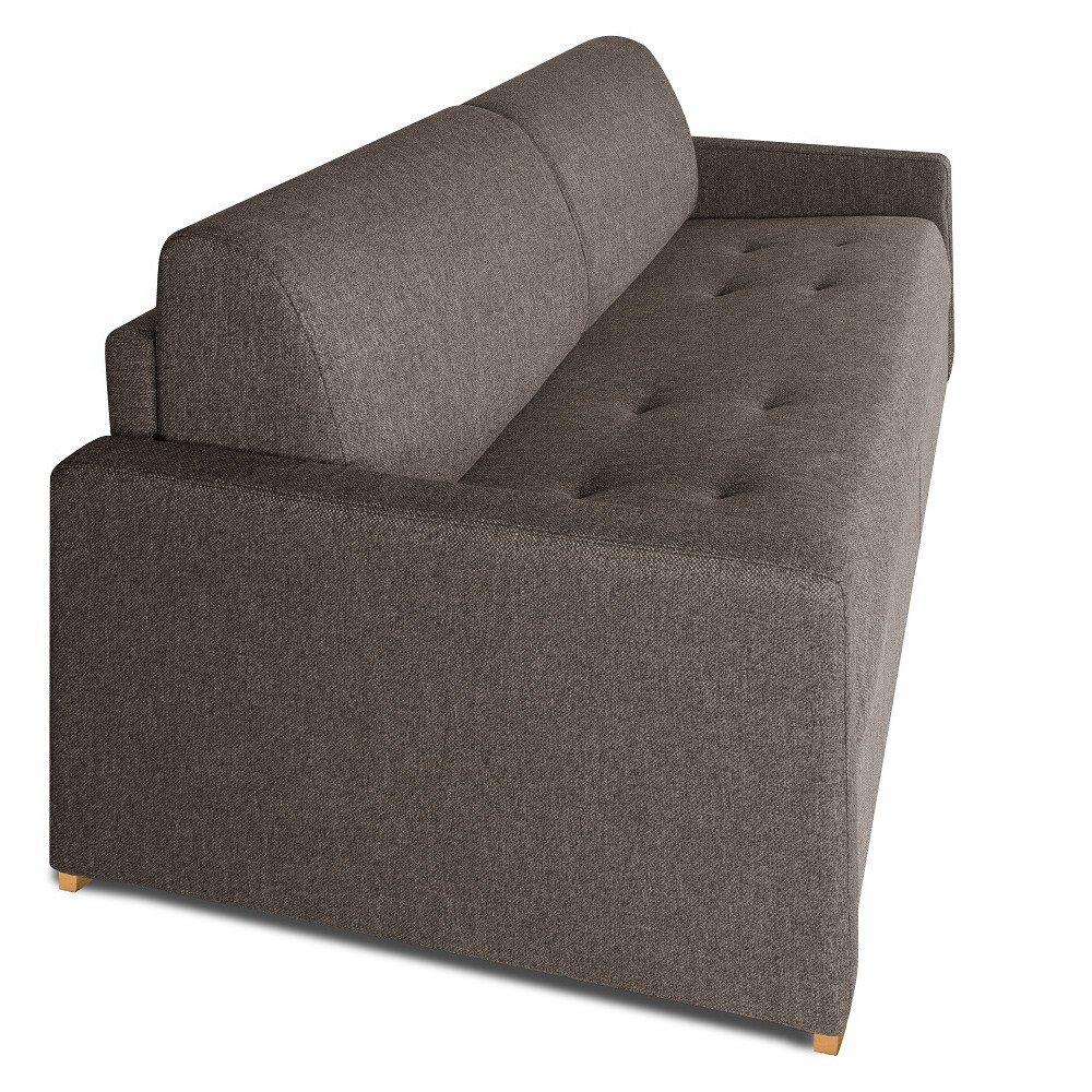Canapé convertible express DANDY matelas 140cm comfort BULTEX® mono assise capitonnée