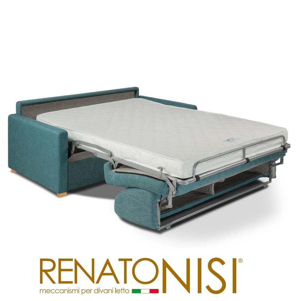 Canapé convertible express DANDY matelas 140cm comfort BULTEX® mono assise capitonnée