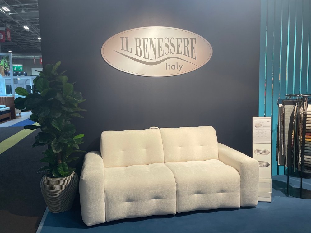 Canapé convertible lit express DEDDY couchage 140 cm matelas 17 cm 