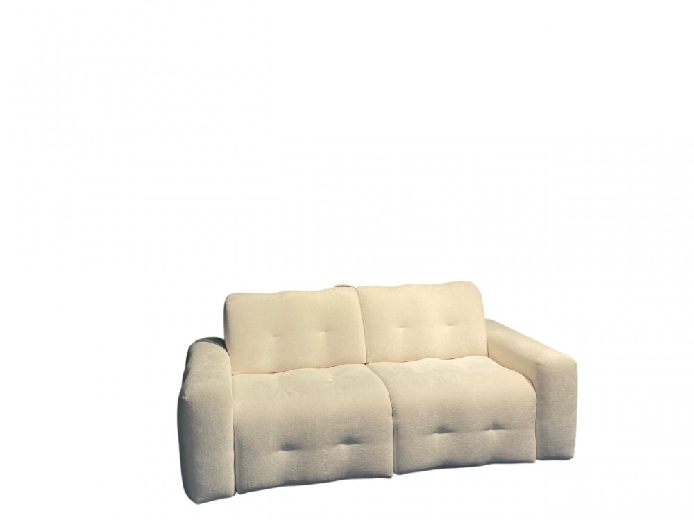 Canapé convertible lit express DEDDY couchage 140 cm matelas 17 cm 