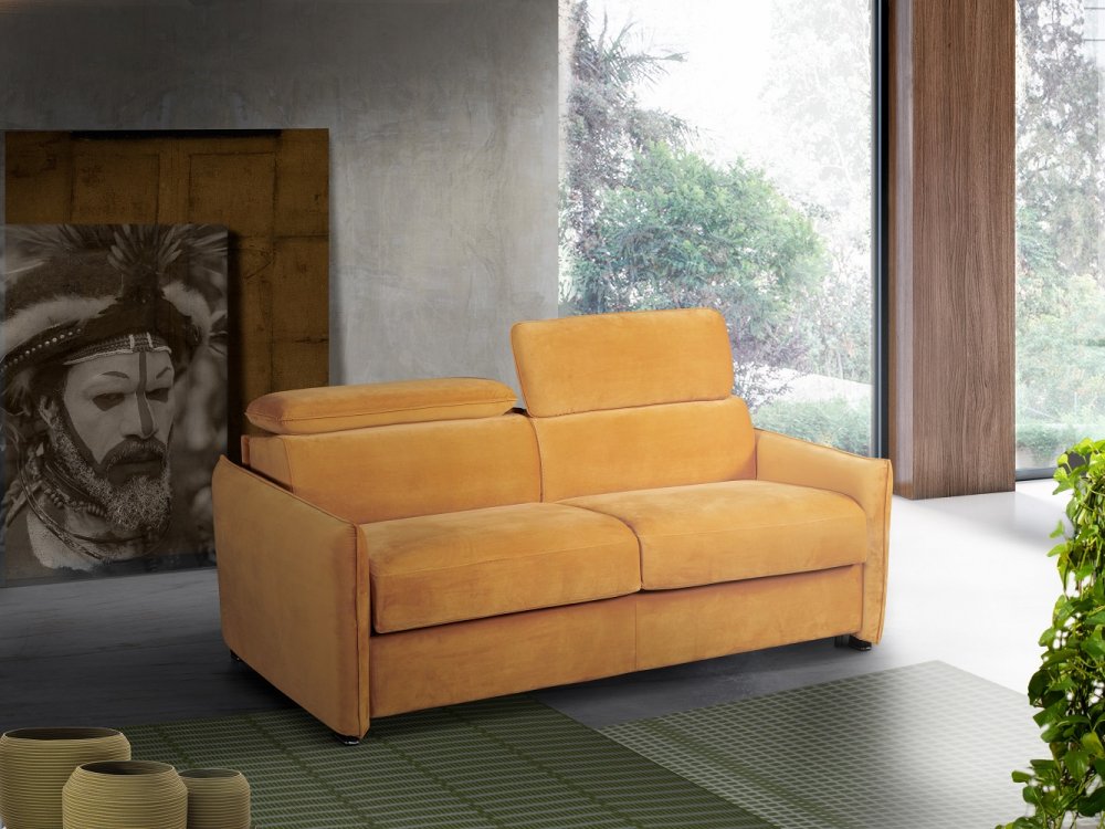 Canapé convertible lit express OASI couchage 160 cm matelas 20 cm 