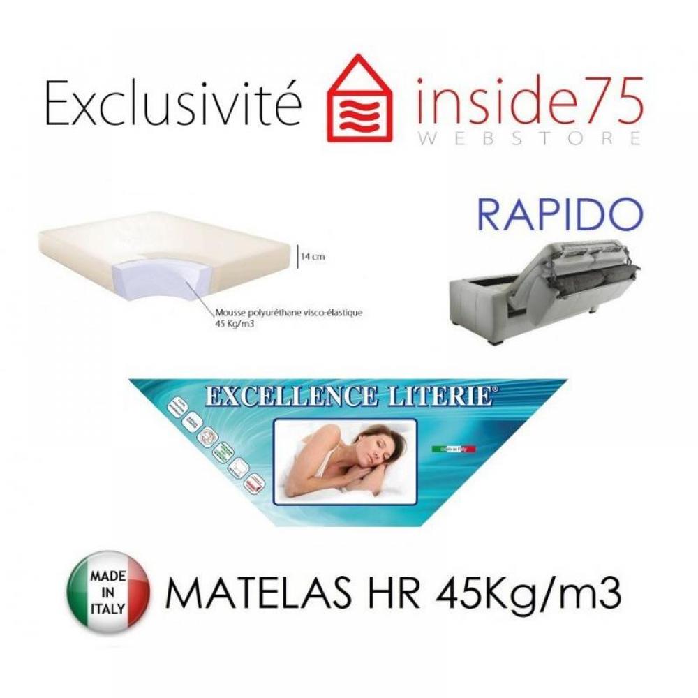 Canapé EMPIRE convertible 140cm ouverture EXPRESS  matelas 12cm