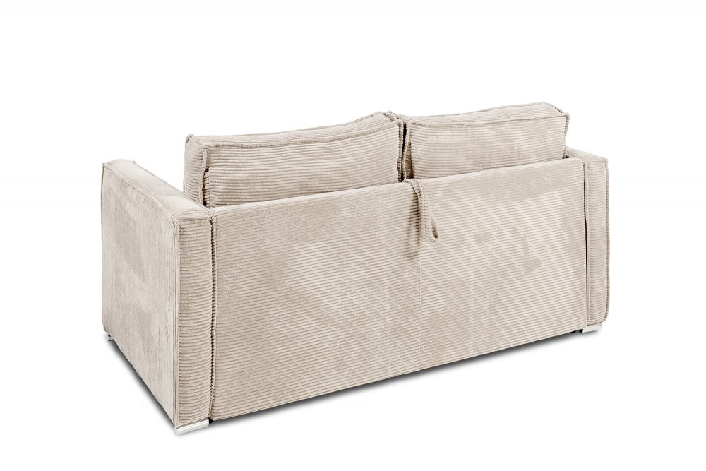 Canapé convertible express 140 MANDELIEU matelas 18 cm sommier METAL