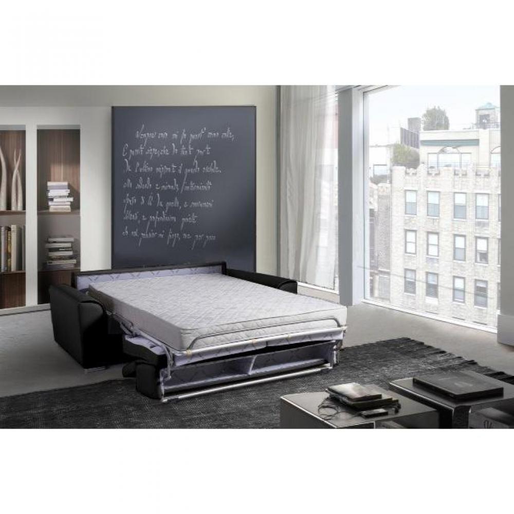 Canapé ouverture EXPRESS 140 cm CIELO ouverture/fermeture AUTOMATIQUE électrique matelas 14cm