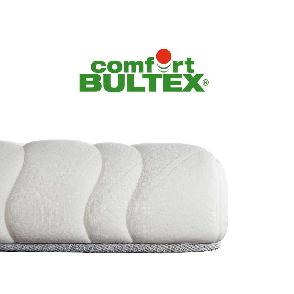 Canapé convertible express VOLOUTO matelas 120cm comfort BULTEX® 16cm sommier lattes RENATONISI velours gris graphite