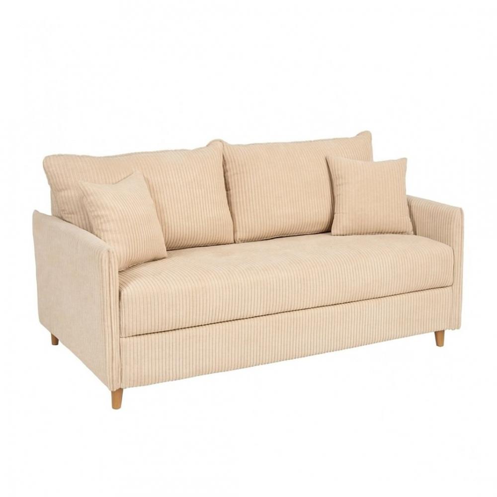 Canapé convertible express 140 RASPAIL matelas 20 cm sommier METAL