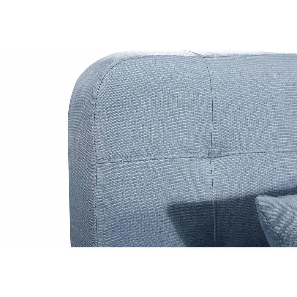 Ensemble DANTE convertible 3 pièces canapé méridienne fauteuil tissu tweed