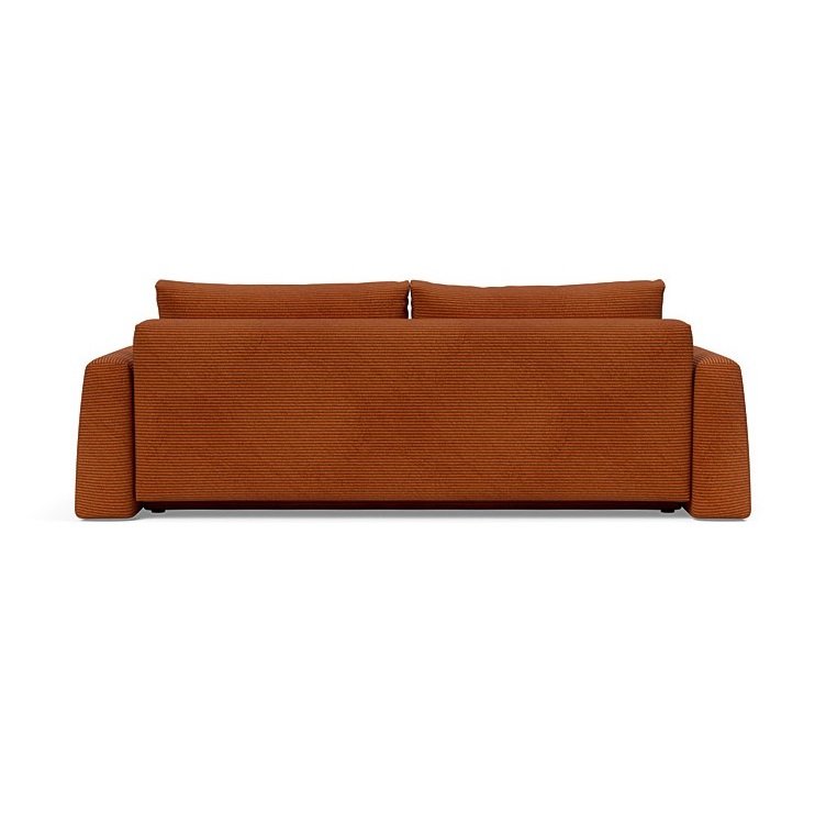 INNOVATION LIVING  Canapé lit CONE convertible 160x195 tissu Corduroy Orange