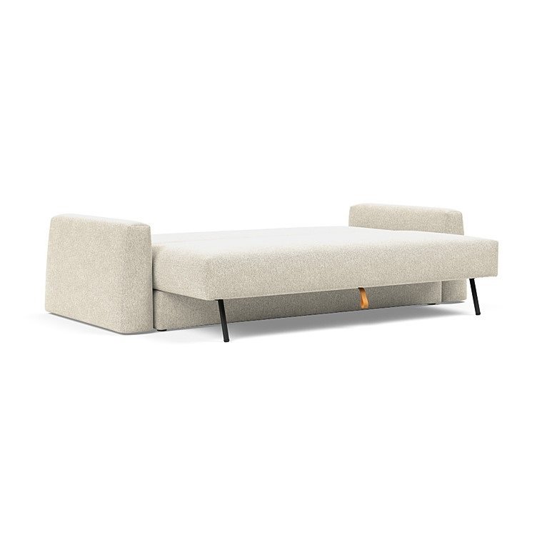 INNOVATION LIVING  Canapé lit CONE convertible 160x195 tissu Taura Off White