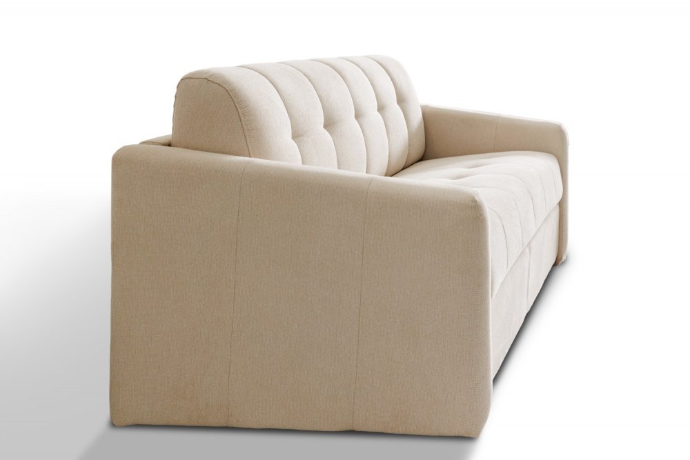 Canapé lit VALLAURIS convertible EXPRESS 140cm sommier métal matelas 16 cm