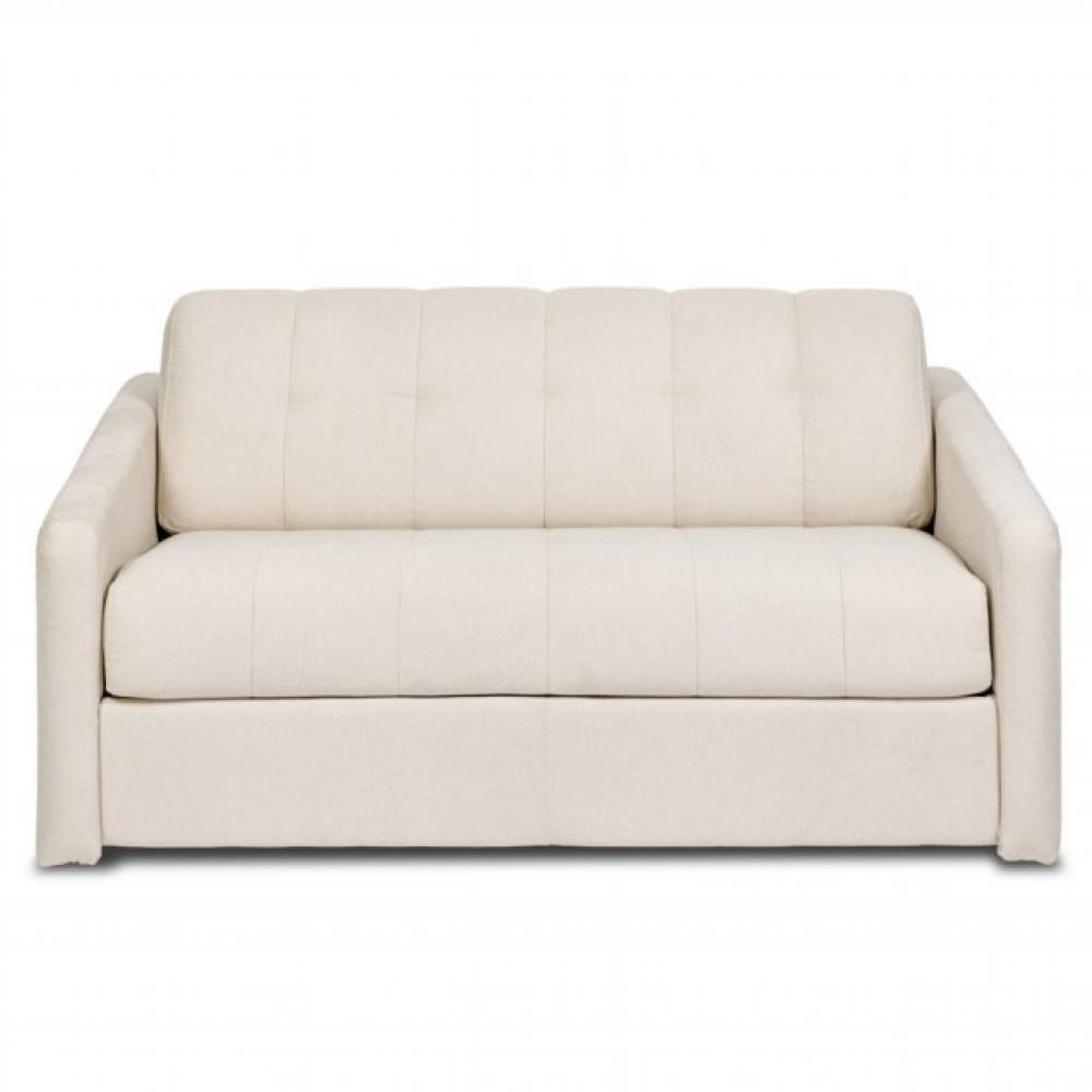 Canapé lit VALLAURIS convertible EXPRESS 140cm sommier métal matelas 16 cm