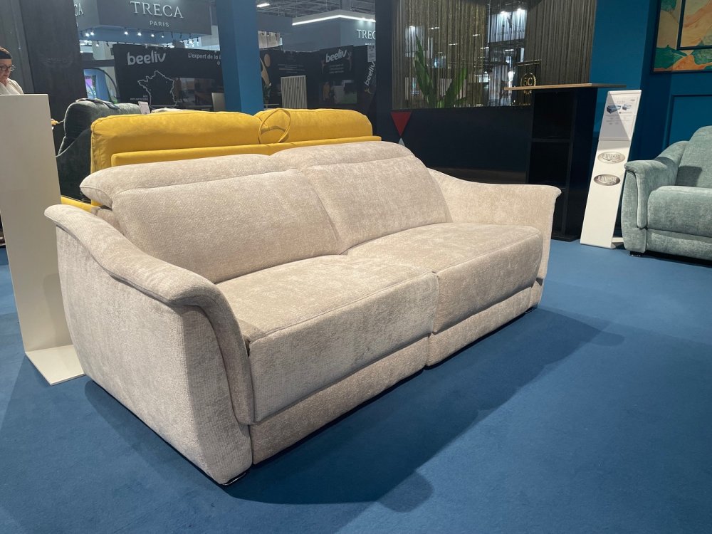 Canapé relax convertible lit express PACHA couchage 140 cm matelas 17 cm 