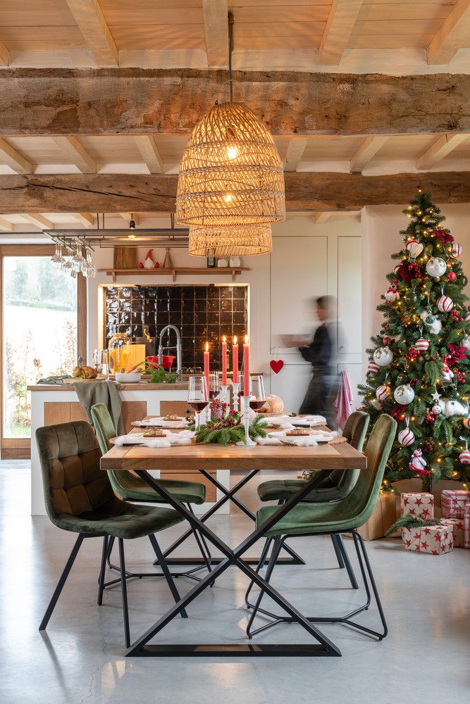 Chaise MILENA  Vert Foncé