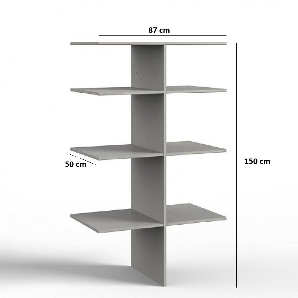 Cloison de séparation lingère BLUNT largeur 87 cm pour armoire hauteur 200 cm 