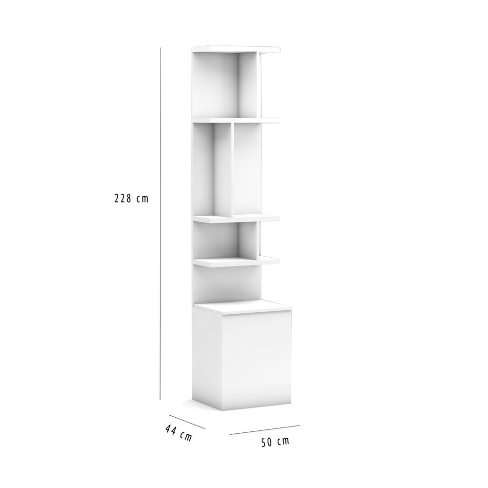 Colonne bibliothèque ROYAL MULTIMO largeur 50 cm anthracite