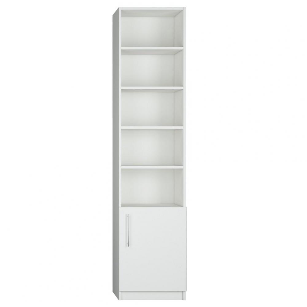Colonne bibliothèque 1 porte 50*50 cm Hauteur 223 cm personnalisable