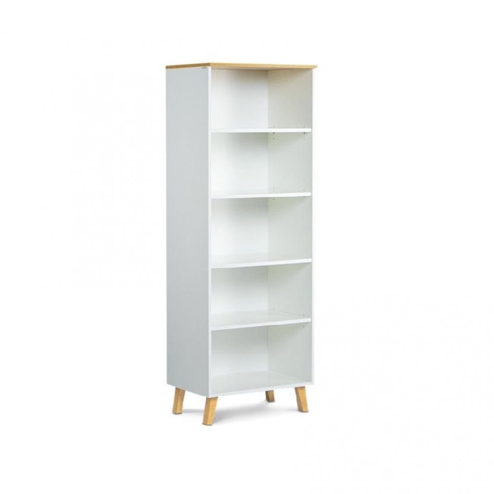 Colonne de rangement blanc FREDO 4 étagères