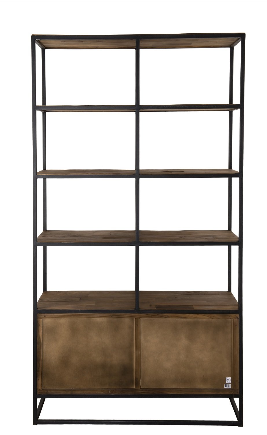 Etagères SIXTINE style industriel 4 tiroirs 4  étagères en bois et métal