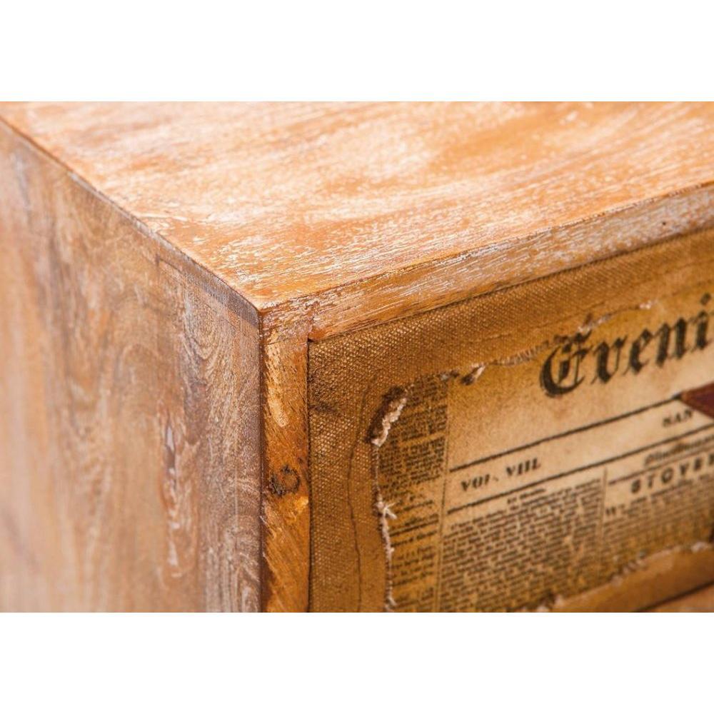 Commode LUCAN 10 tiroirs en bois de manguier