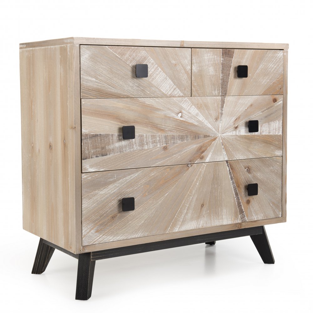 Commode scandinave 4 Tiroirs MANDY