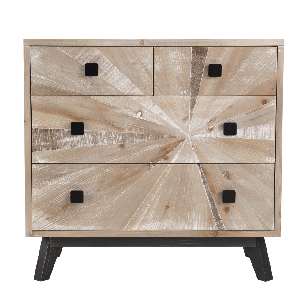Commode scandinave 4 Tiroirs MANDY