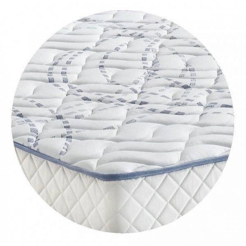 Ensemble MERINOS sommier morphologique 3 zones avec matelas MEKY longueur couchage 200cm