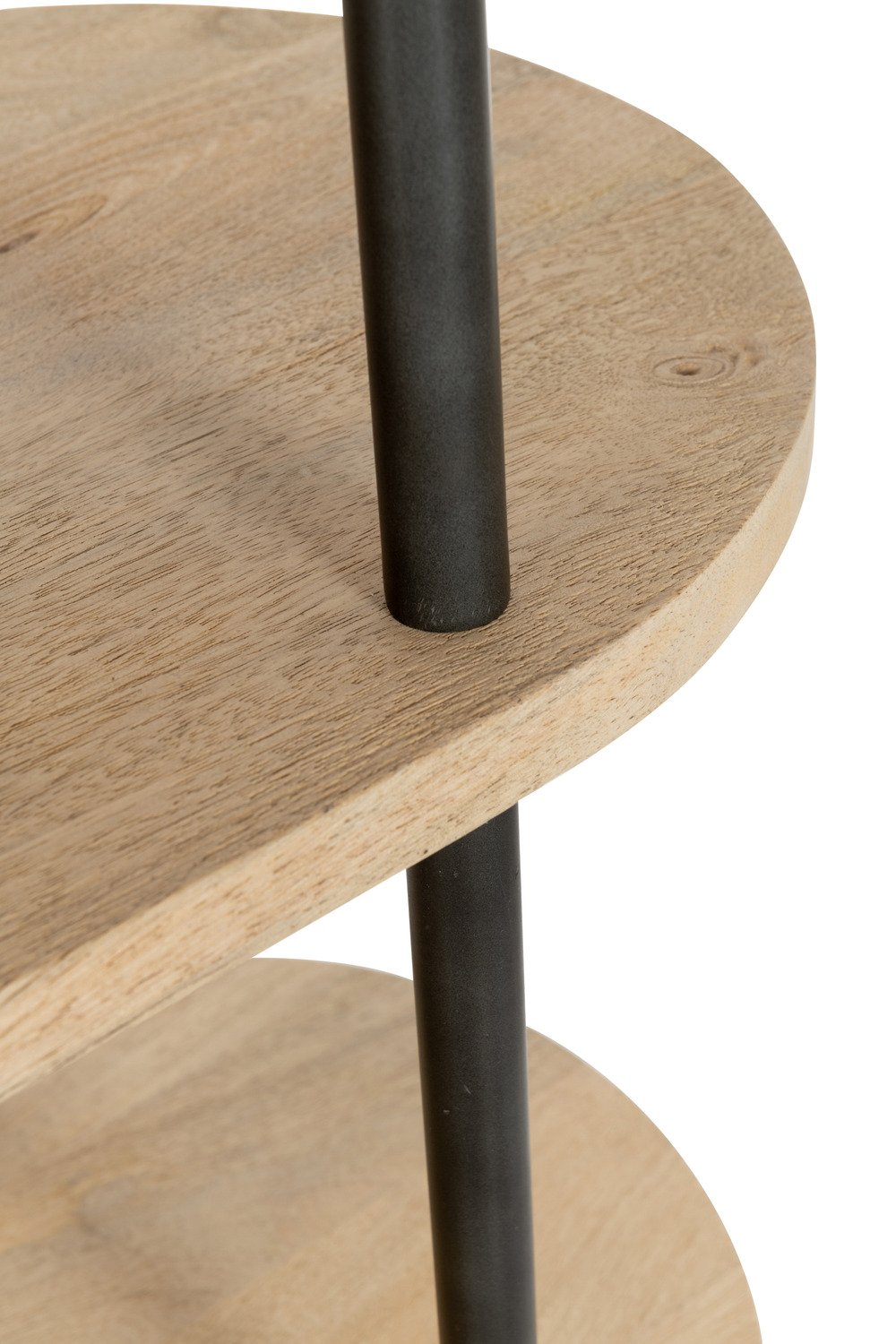 Etagère DATOA 5 planches Bois de manguier / Fer