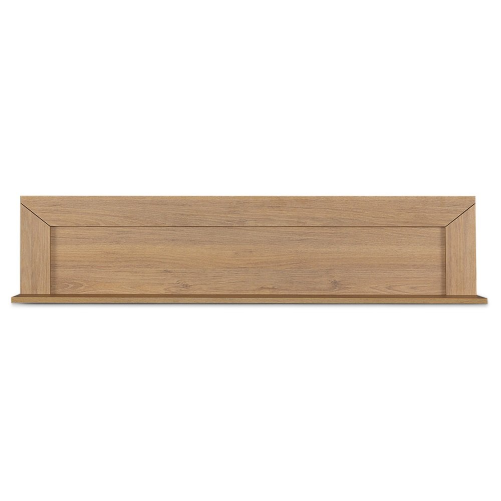 Etagère murale CALVI décor chêne naturel 150 x 27 cm