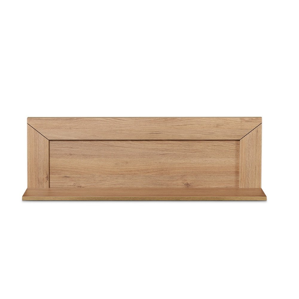 Etagère murale CALVI décor chêne naturel 107 x 27 cm