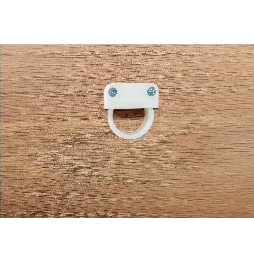 Etagère murale CALVI décor chêne naturel 107 x 27 cm