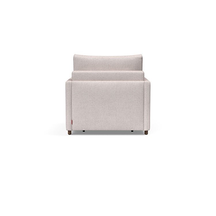 INNOVATION LIVING  Fauteuil NEAH SLIM convertible 80x195 tissu Weda Sand