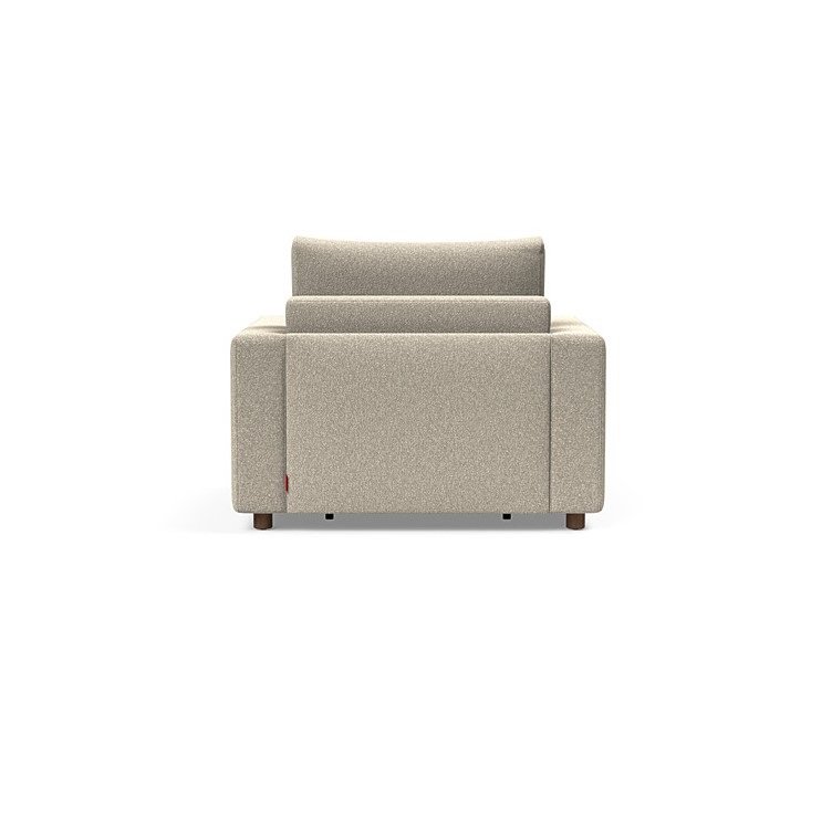 INNOVATION LIVING  Fauteuil NEAH STANDARD  convertible 80x195 tissu Bouclé Beige